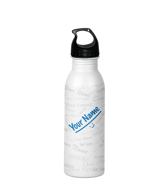 Me! Graffiti Bottle - Personalized Stainless Steel Name Water Bottle(Wide Mouth), 750 ml, 1Pc