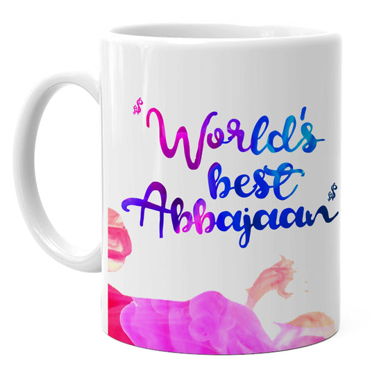 Worlds Best Abbajaan Mug