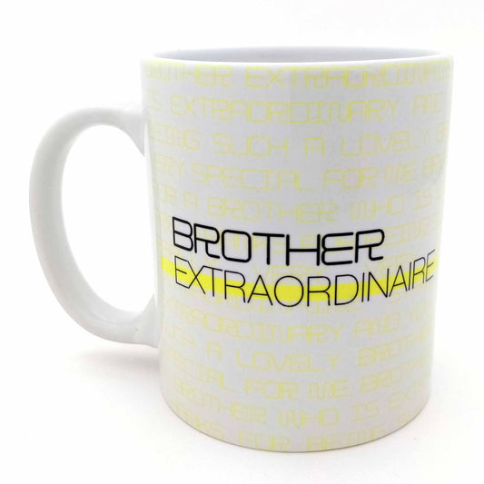 Brother Extraordinaire Ceramic Mug