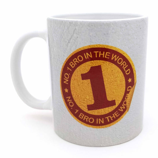 No.1 Bro In The World Ceramic Mug