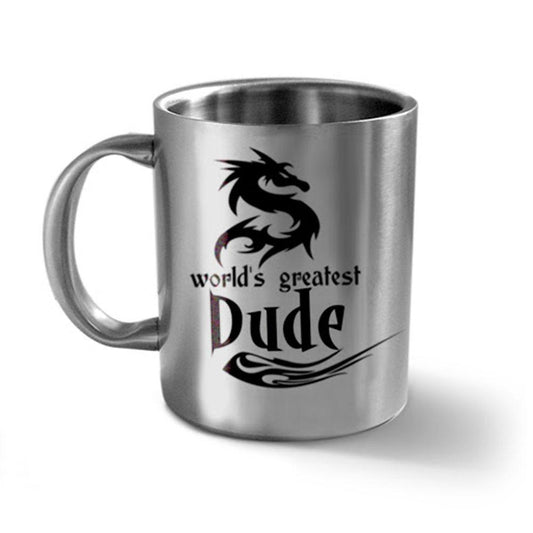 World's Greatest Dude - Message Mug