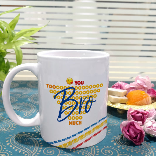 Love U Tooooooo Much Sis Ceramic Mug, 350ml, 1 Pc