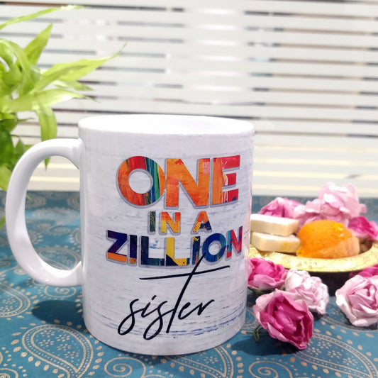 One In A Zillion Sister Ceramic Mug, 350ml, 1 Pc