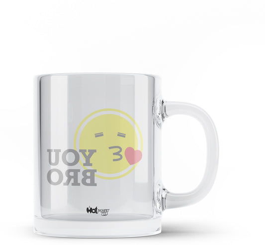 Emoji Love You Bro Mug