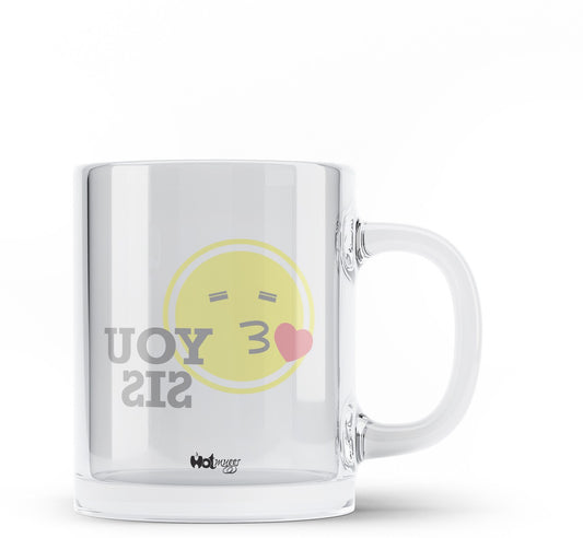 Emoji Love You Sis Mug