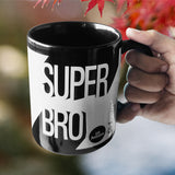 Rakhi with Super Bro Awesome  Ceramic Mug 315 ml, 1 Pc