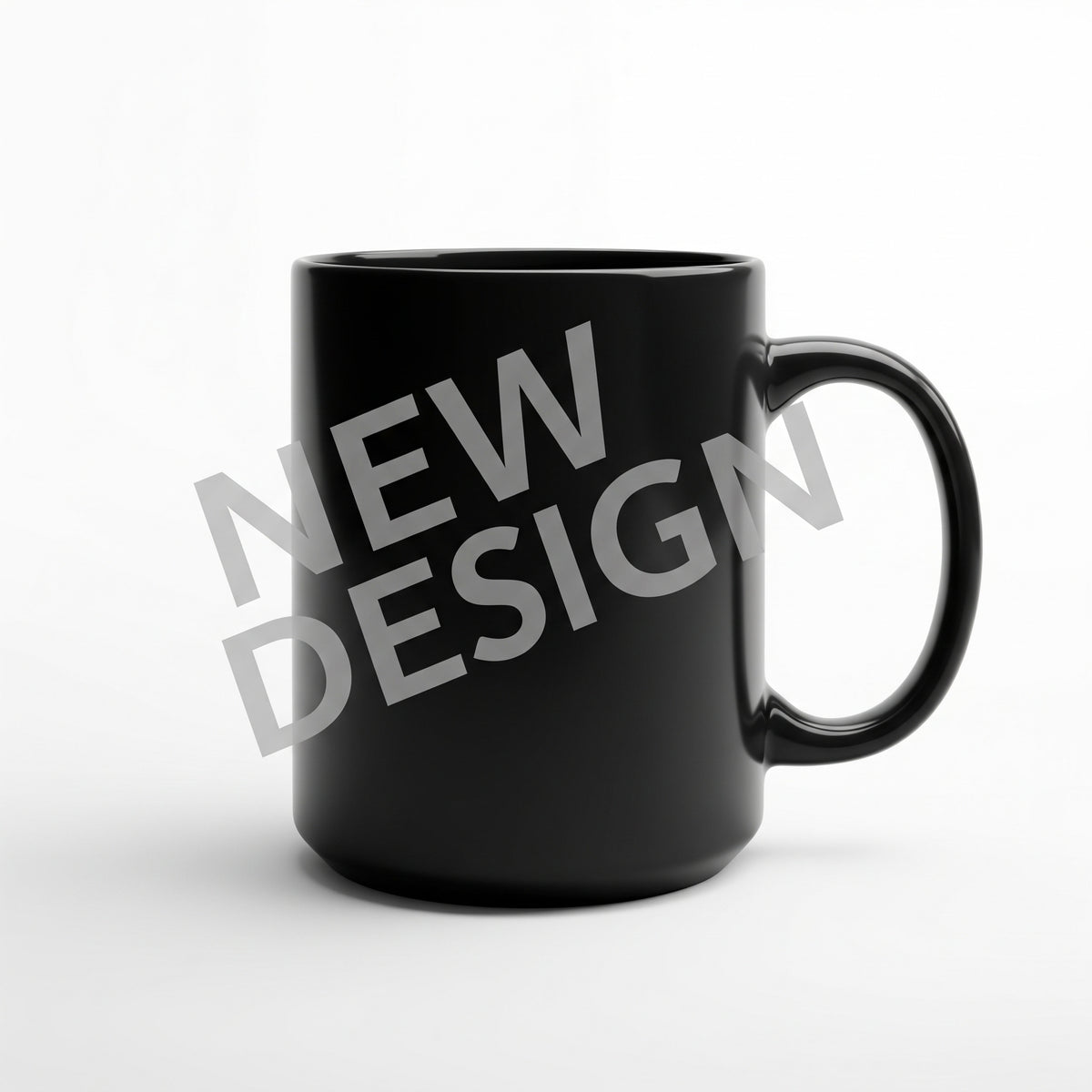 New Design - Full Black Mug