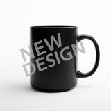 New Design - Full Black Mug