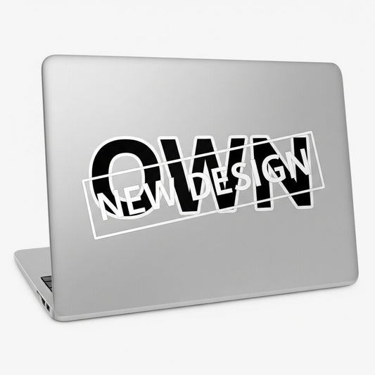 New Design - Large Laptop Sticker