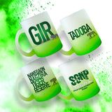 Park Special - Green Shaded Glass Mug