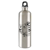 The Queen - BPA Free Sustainable Stainless Steel Water Bottle with Keychain (1 Bottle, 1 Keychain)