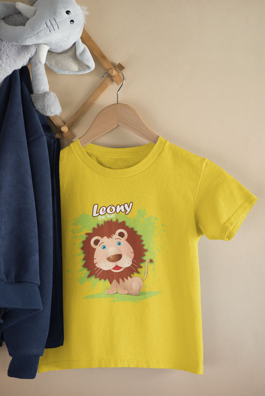 Leony the Lion EcoDigi Kids T-Shirt