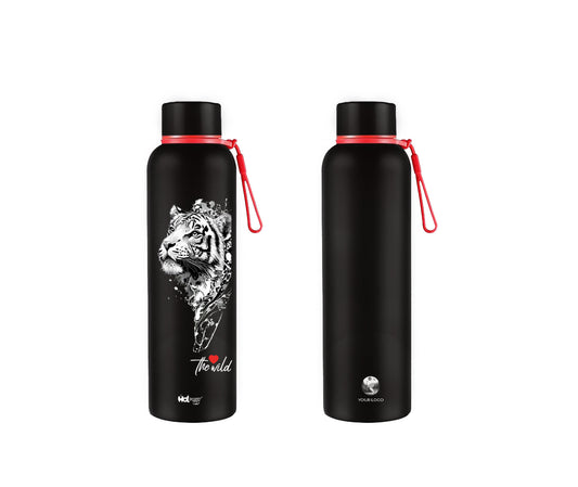 Impressions Tiger Black AQU Insulated Bottle