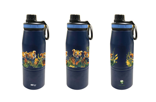 Playing Cubs Tiger Blue VIV Bottle 740ml Insulated