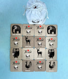 Iconostyle Assorted Jungle Species Memory Games