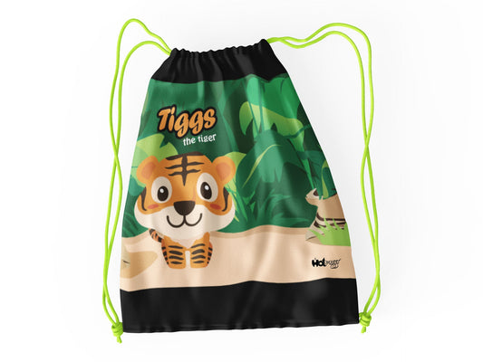 Tiggs the Tiger Drawstring Bag Small