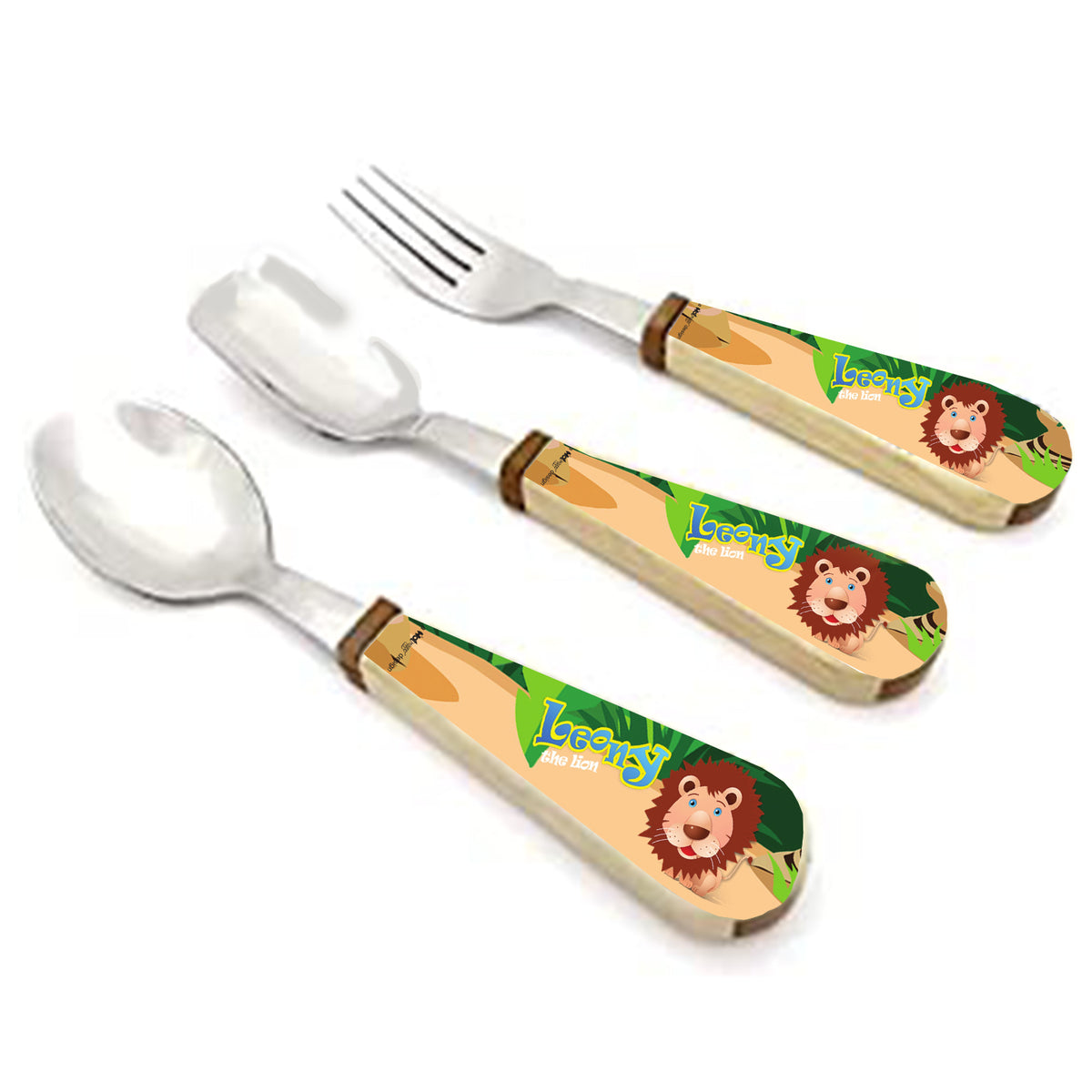 Leony the Lion Kids Cutlery