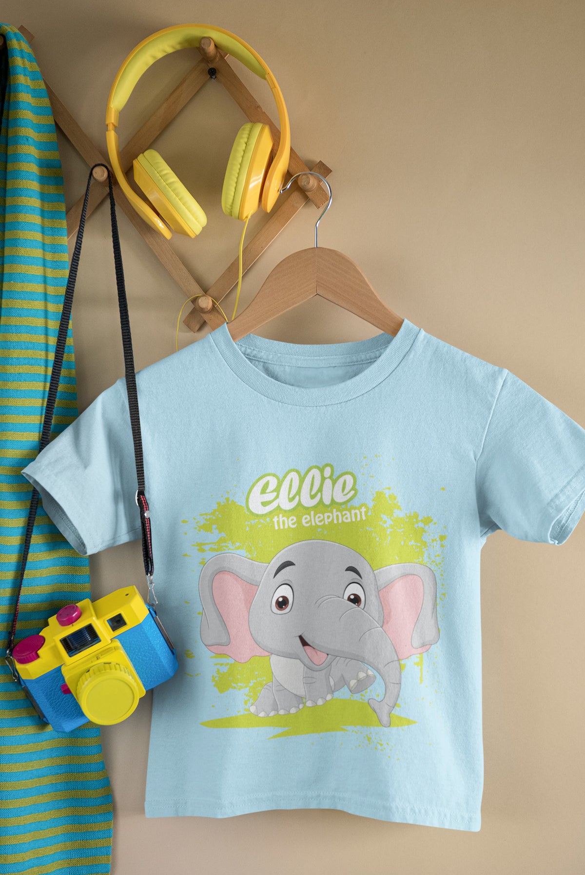 Ellie the Elephant EcoDigi Kids T-Shirt