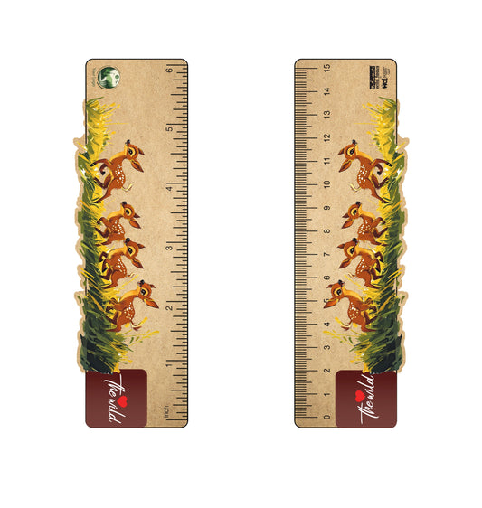 Playing Babies Deer Ruler 6 inch