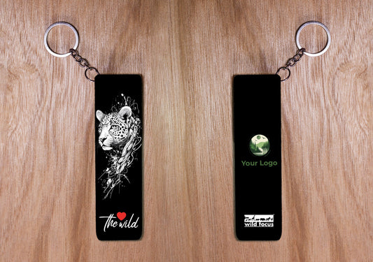 Impressions Leopard Tall Keychain
