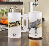 Wild Heart Leopard Frosted Beer Mug