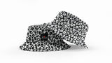 Body Pattern Leopard Bucket Hat Flippable