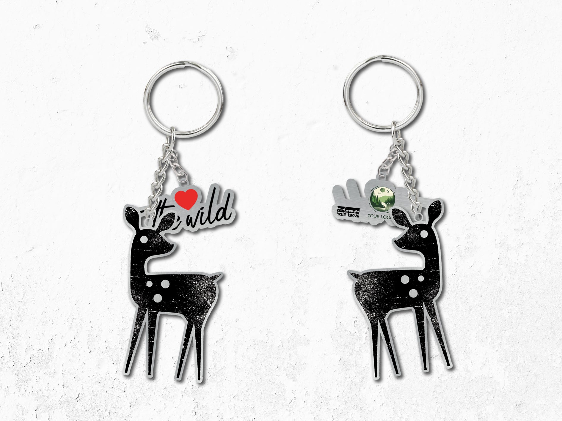 Iconostyle Deer Keychain DualCombo