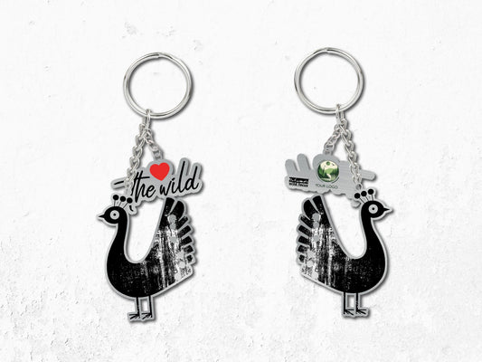 Iconostyle Peacock Keychain DualCombo