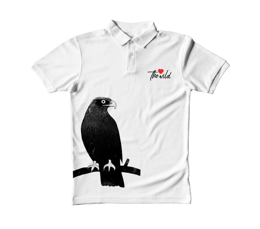 Iconostyle Eagle White Collar Tshirt XXL