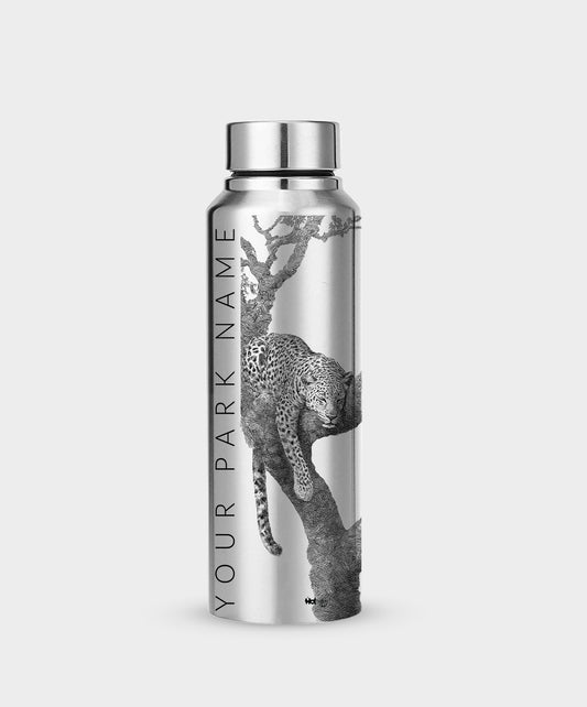 Leopard Tree Art - SS Regular Bottle AQU