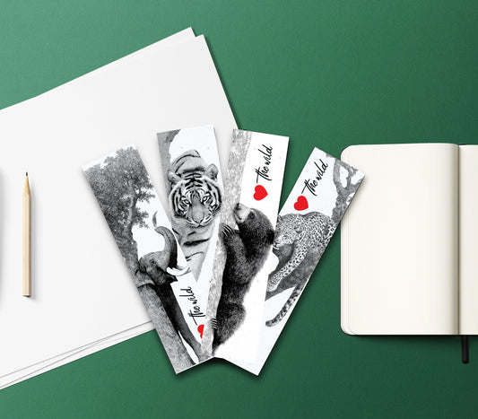 Tree Art Growable Bookmarks (Set of 4)