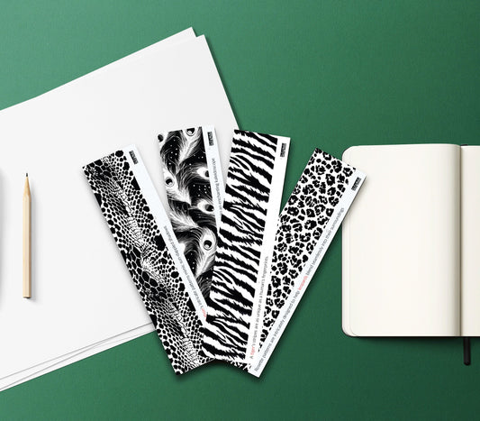 Body Patterns Growable Bookmarks (Set of 4)