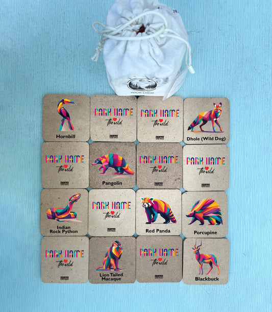 Colorgami Assorted Jungle Species Memory Games