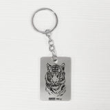 A Royal King Tiger - A Perfect Mug Bottle Everyday Drinkware Combo with Keychain (1 Mug, 1 Bottle, 1 Keychain)