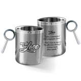 Love Signs(Zodiac Sign)  Stainless Steel Mug  (Set of 2) - 1