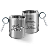 Love Signs(Zodiac Sign)  Stainless Steel Mug  (Set of 2) - 2