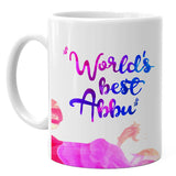 Worlds Best Abbu Mug