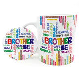 Brother Emotions Ceramic Mug & Badge