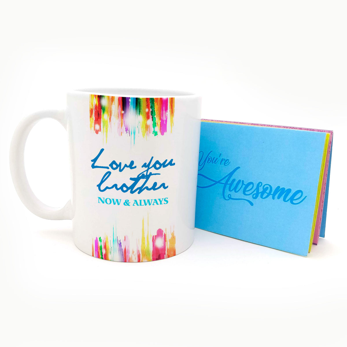 Love you Brother Ceramic Mug & Badge