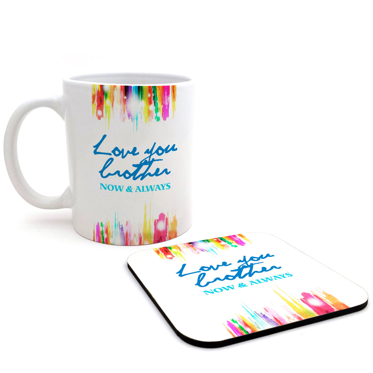 Love you Brother Ceramic Mug & Badge