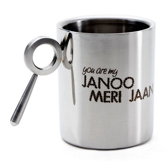 Janoo Meri Jaan Stainless Steel Double Walled Mug, 265ml, 1 Pc