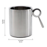 No Words To Say Stainless Steel Double Walled Mug 265ml, 1 Pc