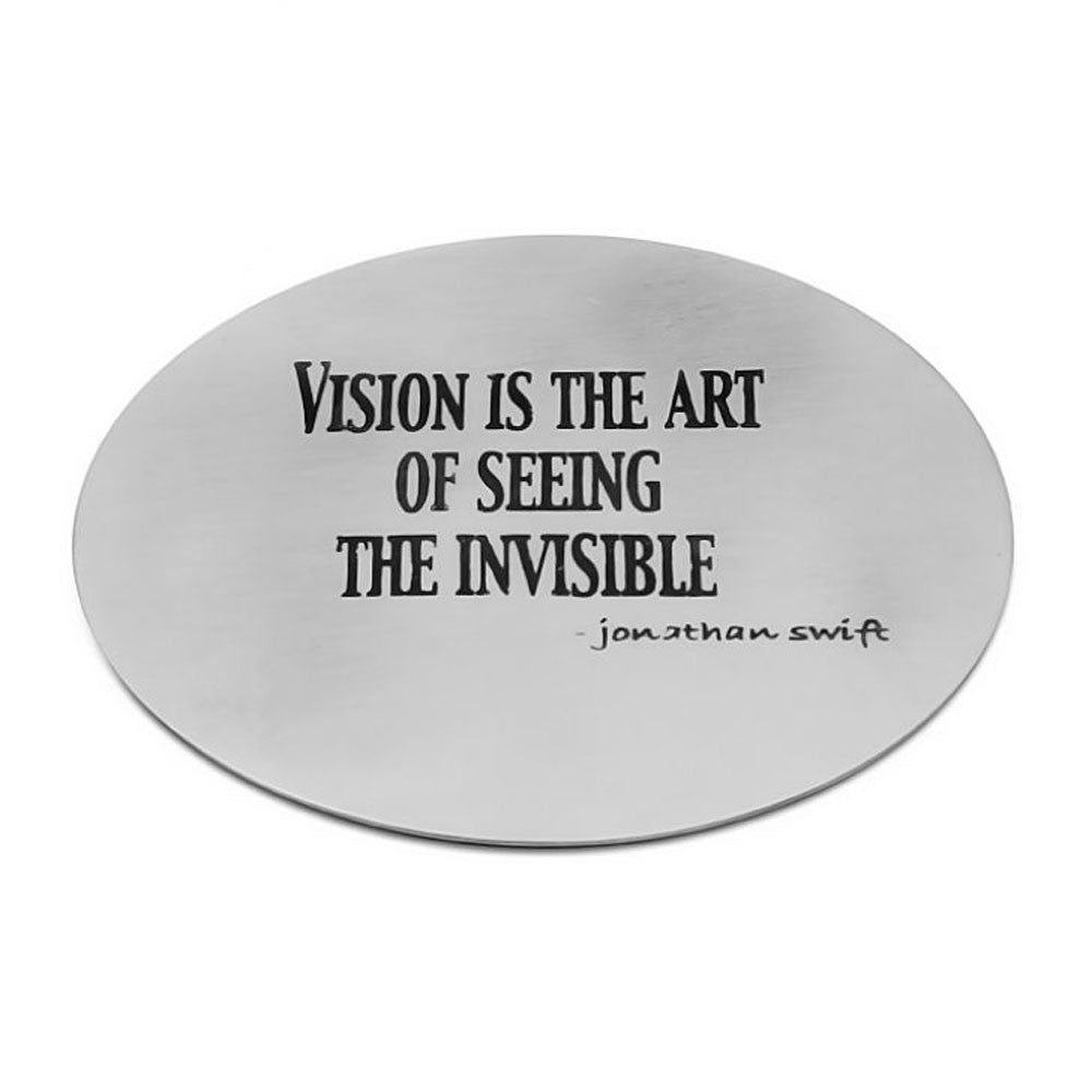 Vision - Anti-slip Message Coasters
