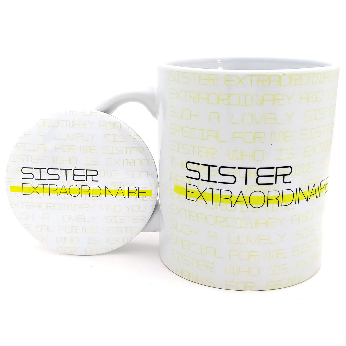 Sister Extraordinaire Mug & Badge
