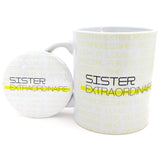 Sister Extraordinaire Mug & Badge