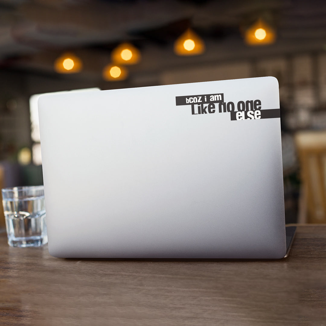 Inclined - Laptop Sticker