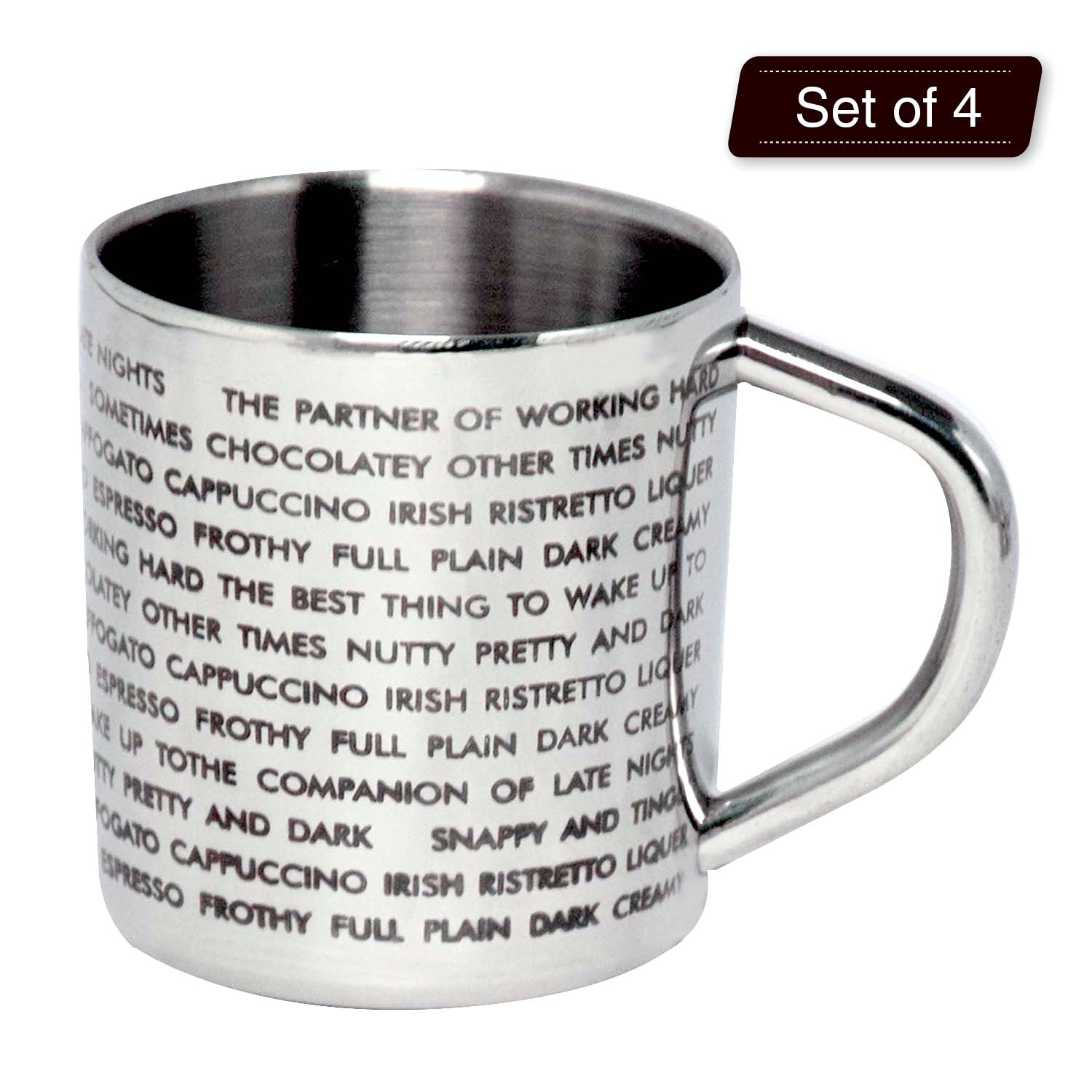 For the love of Coffee (Set of 4)