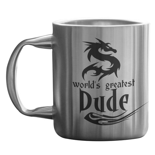 World's Greatest Dude - Message Mug