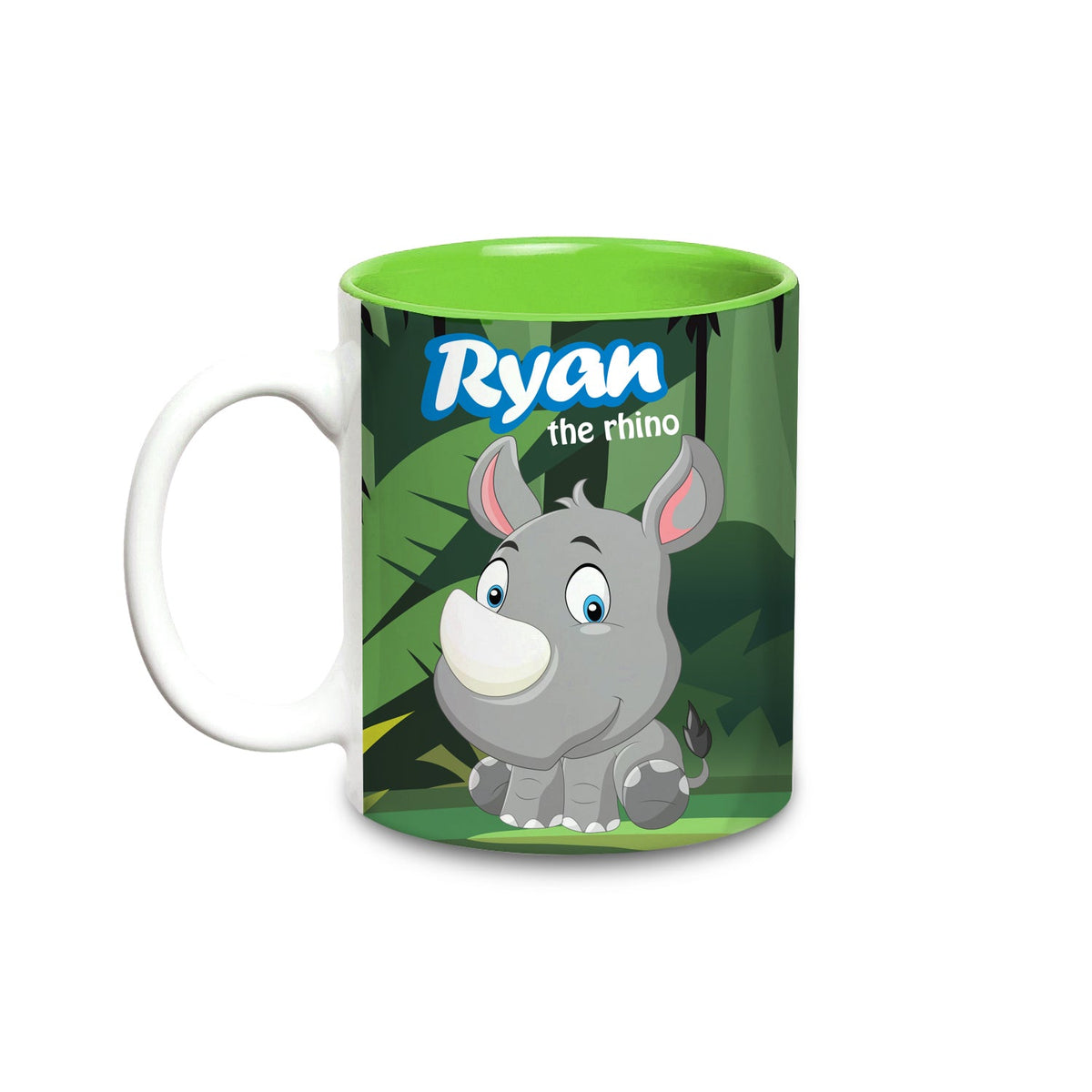 Wild Focus Kids -Ryan the Rhino Mug, 1pc
