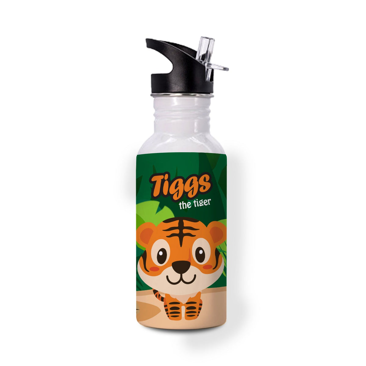 Tiggs the Tiger - 600ml Sipper Cap Bottle